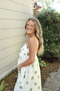 SMOCKED GEORGIA MAXI